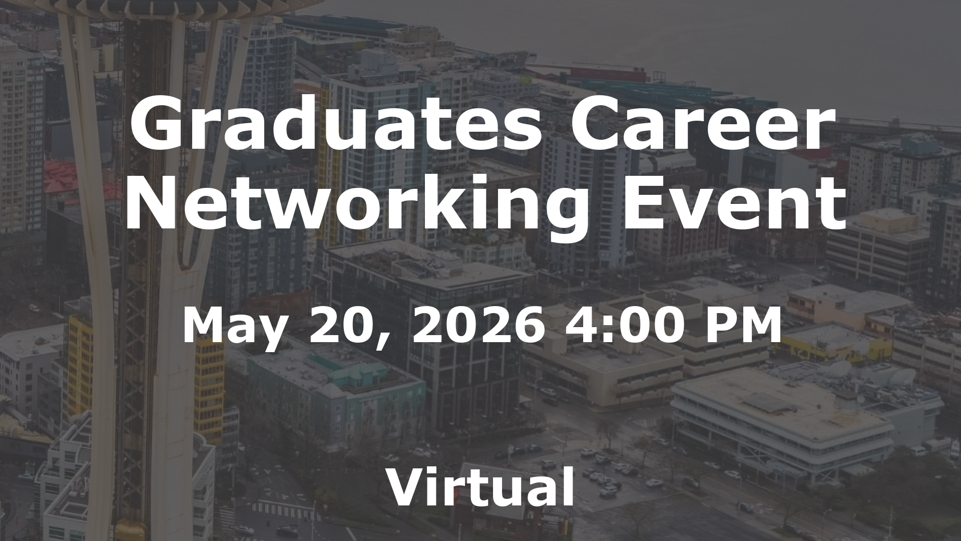 Graduates Career Networking Event event image